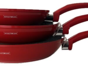 Sartenes antiadherentes rojo