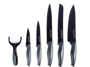Juego seis cuchillos de cocina royaltyline