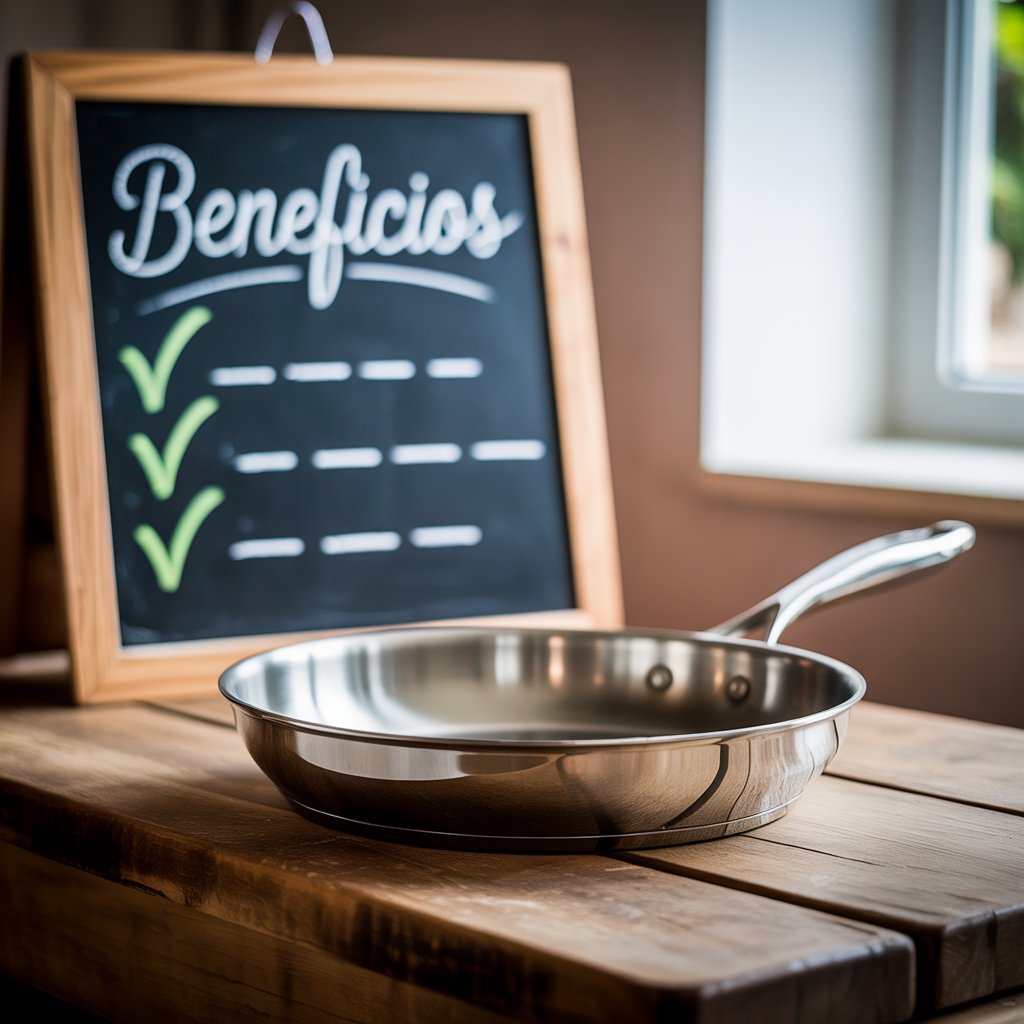 beneficios sartenes acero- Royalty Line Spain Beneficios de las sartenes de acero inoxidable