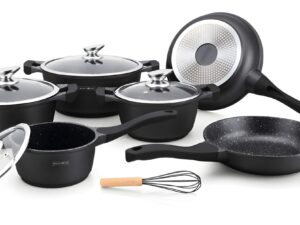 Batería de cocina negra