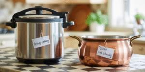 Diferencia entre olla exprés y olla normal