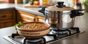 lentejas en olla exprés