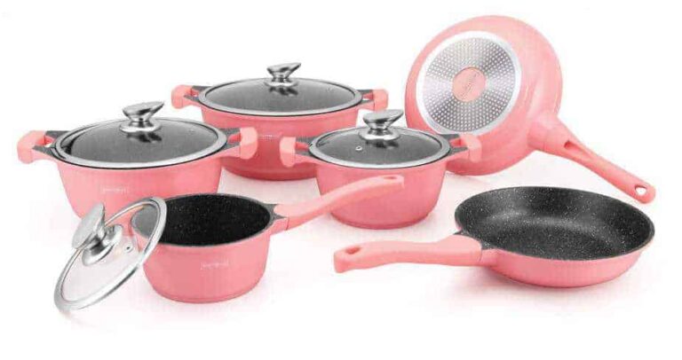 Batería de cocina rosa Royalty Line