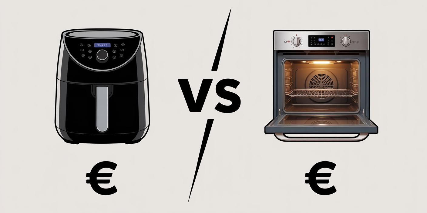 air fryer vs horno tradicional