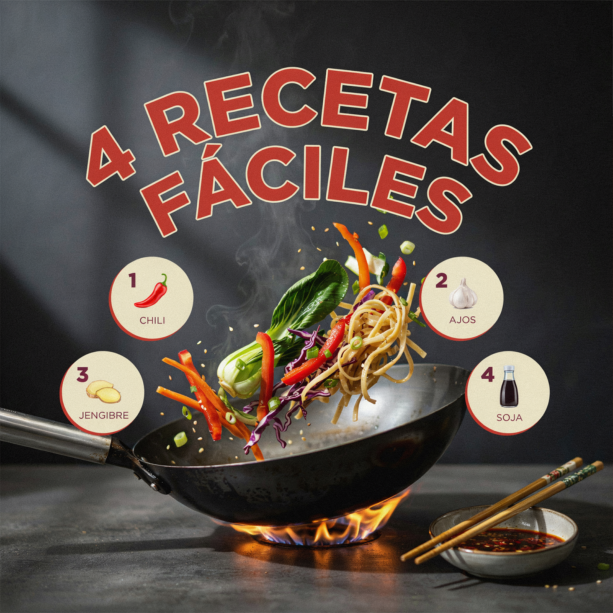 4 recetas faciles de hacer en un wok- Royalty Line Spain 4 recetas faciles de hacer en un wok